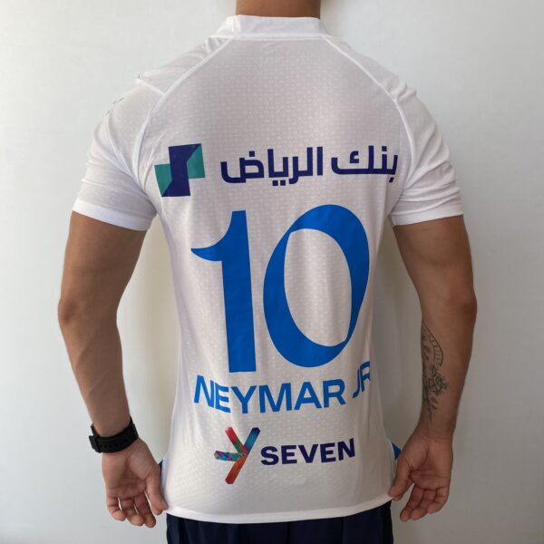 2023-10-06 16.20.44 Camisa Al-Hilal Away 2024 - Neymar 10 - Versão Jogador - Branca Puma - Imagem 1