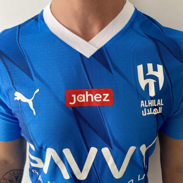 2023-10-11 15.59.02 Camisa Al-Hilal Home 2024 - Neymar 10 - Versão Jogador - Azul Puma - Imagem 10