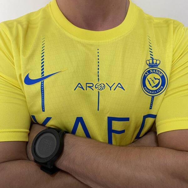 2023-10-11 17.03.03 Camisa Al Nassr Home Versão Jogador Amarela 23/2024 Nike - Imagem 11