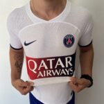 Camisa Paris Saint-Germain - PSG Away 2023/24 Jogador Branca Nike - Imagem 9