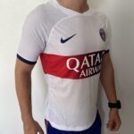 Camisa Paris Saint-Germain - PSG Away 2023/24 Jogador Branca Nike - Imagem 12