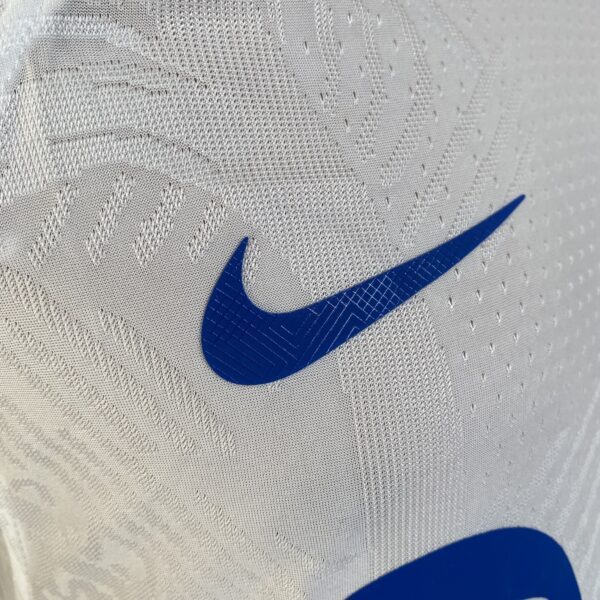 Camisa Barcelona Away Versão Jogador 2024 Branca Nike - Imagem 8