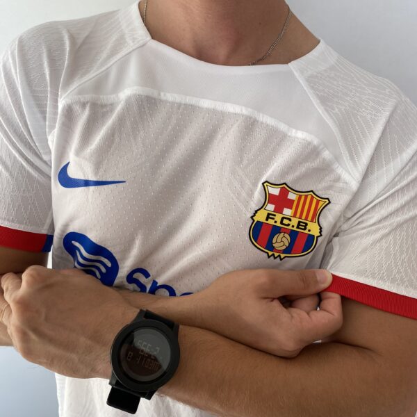 Camisa Barcelona Away Versão Jogador 2024 Branca Nike - Imagem 17
