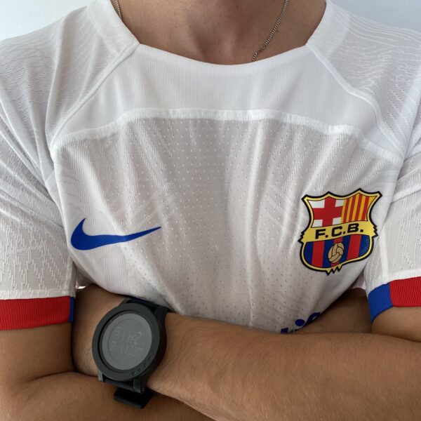 Camisa Barcelona Away Versão Jogador 2024 Branca Nike - Imagem 18