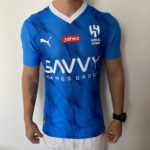Camisa Al-Hilal Home 2024 - Versão Jogador - Azul Puma