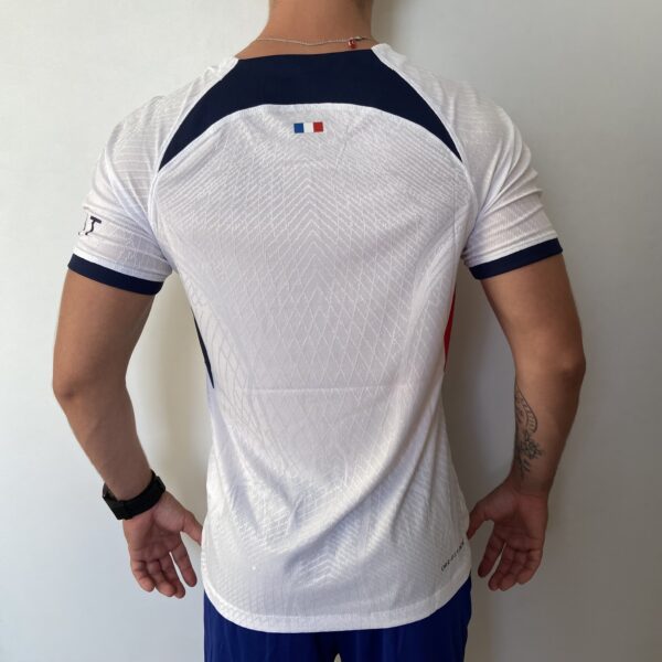Camisa Paris Saint-Germain - PSG Away 2023/24 Jogador Branca Nike - Imagem 18