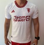 Camisa Manchester United Third Jogador 2024 Branca Adidas