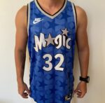 Camiseta Regata Basquete NBA - Orlando Magic - Shaquille O'Neal 32 - Classic Edition 2023 - Nike - Azul