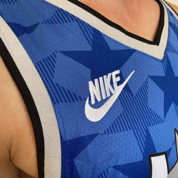 Camiseta Regata Basquete NBA - Orlando Magic - Shaquille O'Neal 32 - Classic Edition 2023 - Nike - Azul - Imagem 7