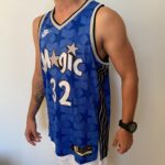 Camiseta Regata Basquete NBA - Orlando Magic - Shaquille O'Neal 32 - Classic Edition 2023 - Nike - Azul - Imagem 14