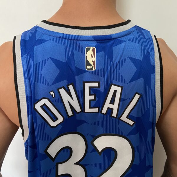 Camiseta Regata Basquete NBA - Orlando Magic - Shaquille O'Neal 32 - Classic Edition 2023 - Nike - Azul - Imagem 26