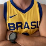 Camiseta Regata Basquete Brasil Yago 2 Amarela 2024 Nike - Imagem 7