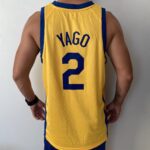 Camiseta Regata Basquete Brasil Yago 2 Amarela 2024 Nike - Imagem 15
