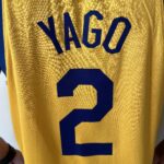 Camiseta Regata Basquete Brasil Yago 2 Amarela 2024 Nike - Imagem 16