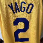 Camiseta Regata Basquete Brasil Yago 2 Amarela 2024 Nike - Imagem 17