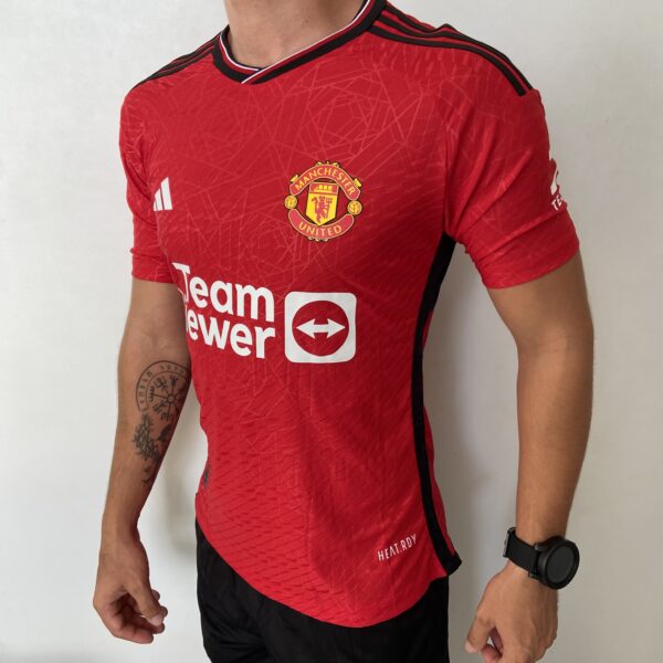 Camisa Manchester United Home Versão Jogador 2024 Adidas - Imagem 12