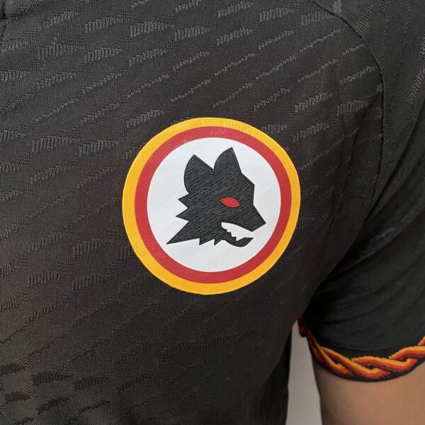 Camisa Roma Third Versão Jogador 2024 Preta Adidas - Imagem 6