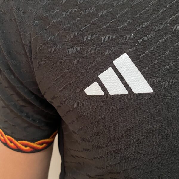 Camisa Roma Third Versão Jogador 2024 Preta Adidas - Imagem 7