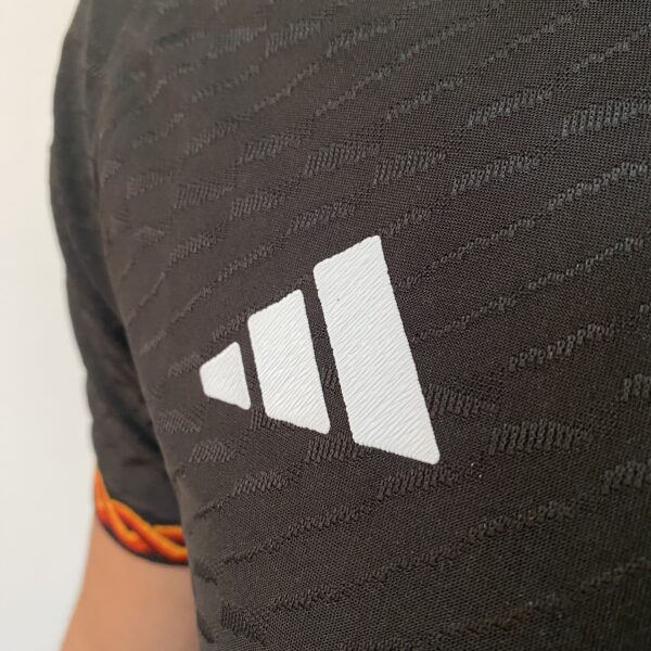 Camisa Roma Third Versão Jogador 2024 Preta Adidas - Imagem 8