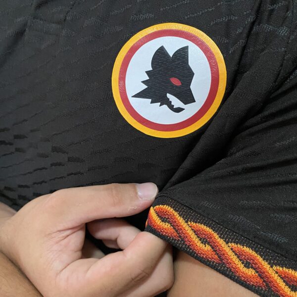 Camisa Roma Third Versão Jogador 2024 Preta Adidas - Imagem 21