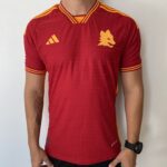 Camisa Roma Home Versão Jogador 2024 Vermelha Adidas