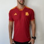 Camisa Roma Home Versão Jogador 2024 Vermelha Adidas - Imagem 2