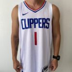 Camiseta Regata NBA Los Angeles Clippers Harden 01 Association Edition 2024 Branca Nike
