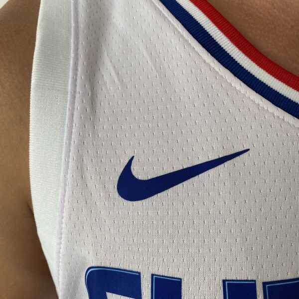 Camiseta Regata NBA Los Angeles Clippers Harden 01 Association Edition 2024 Branca Nike - Imagem 5