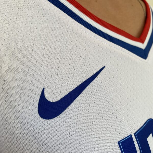 Camiseta Regata NBA Los Angeles Clippers Harden 01 Association Edition 2024 Branca Nike - Imagem 7