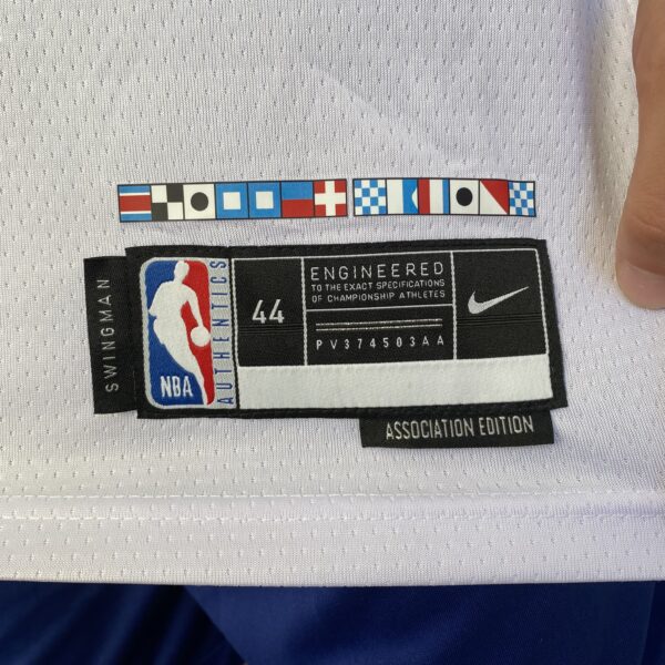 Camiseta Regata NBA Los Angeles Clippers Harden 01 Association Edition 2024 Branca Nike - Imagem 12