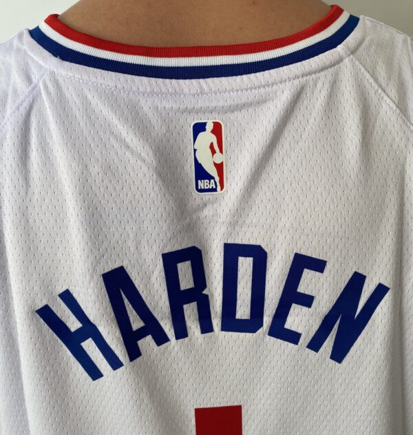 Camiseta Regata NBA Los Angeles Clippers Harden 01 Association Edition 2024 Branca Nike - Imagem 18