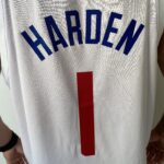 Camiseta Regata NBA Los Angeles Clippers Harden 01 Association Edition 2024 Branca Nike - Imagem 19