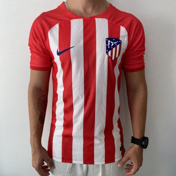 Camisa Atletico de Madrid Home Jogador 2024 Vermelha e Branca Nike - Imagem 1