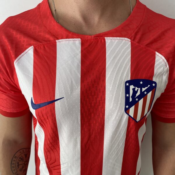 Camisa Atletico de Madrid Home Jogador 2024 Vermelha e Branca Nike - Imagem 6
