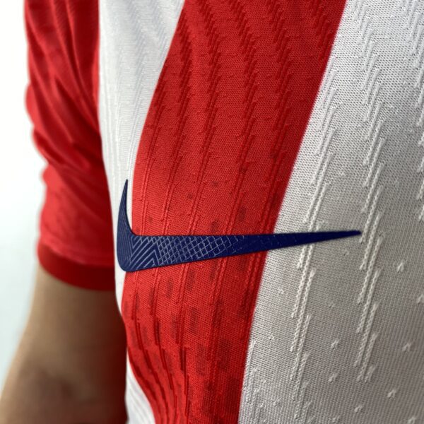 Camisa Atletico de Madrid Home Jogador 2024 Vermelha e Branca Nike - Imagem 8