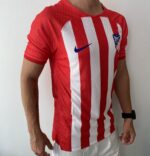 Camisa Atletico de Madrid Home Jogador 2024 Vermelha e Branca Nike - Imagem 5