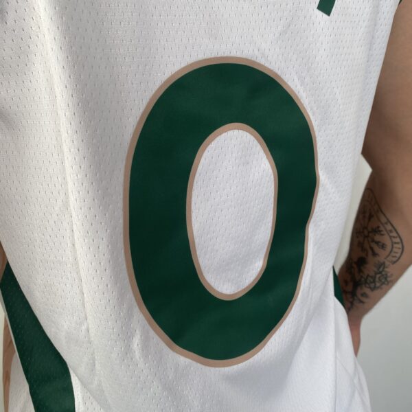 Camiseta Regata Basquete NBA Swingman Boston Celtics 0 Jayson Tatum City Edition Branca - Springfield - 2024 Nike - Imagem 20