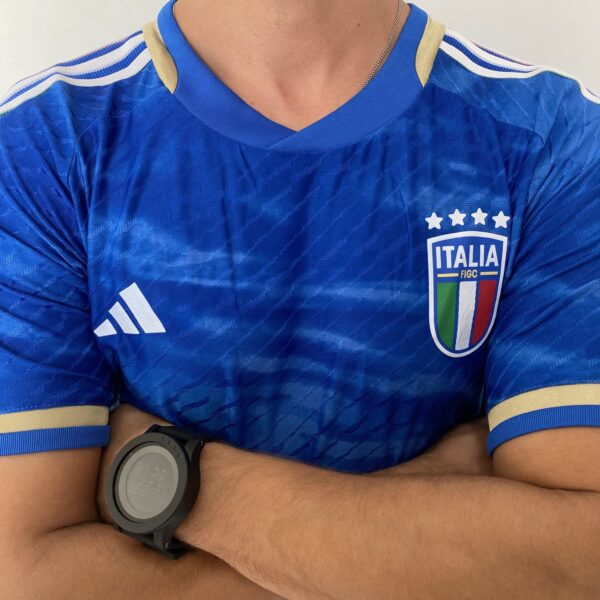 Camisa Seleção Itália Home Versão Jogador 2023/2024 Azul Adidas - Imagem 9