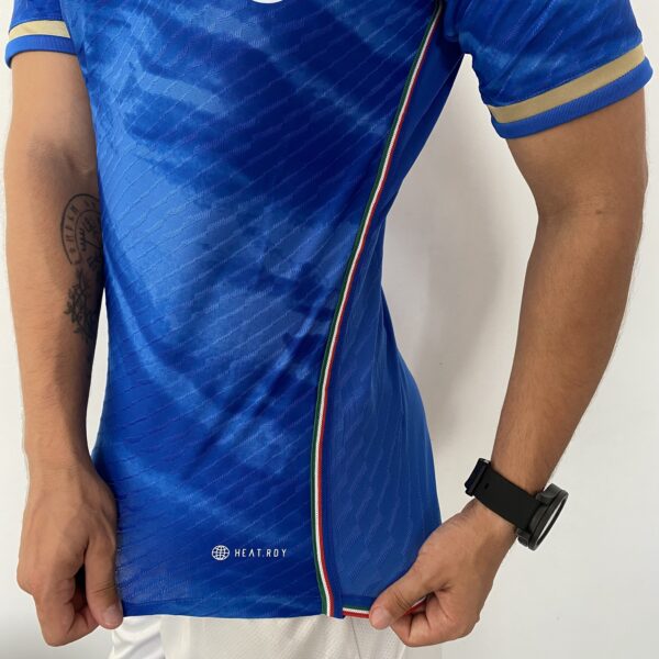 Camisa Seleção Itália Home Versão Jogador 2023/2024 Azul Adidas - Imagem 15