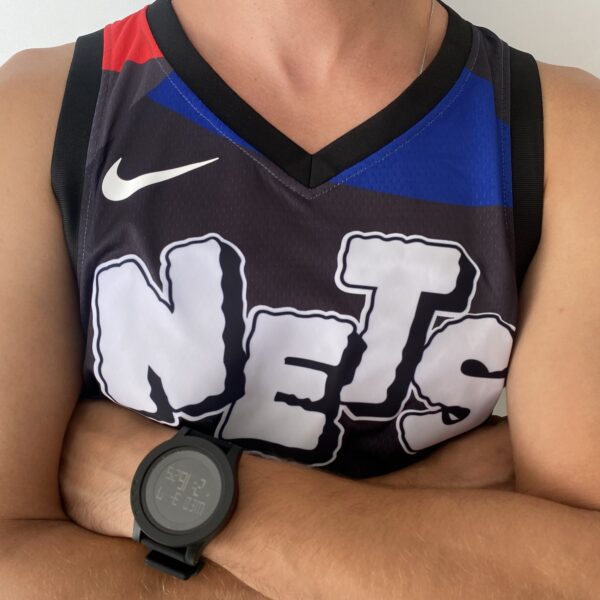 Camiseta Regata Basquete NBA Brooklyn Nets Mikal Bridges 1 City Edition Swingman 2024 Nike - Imagem 7