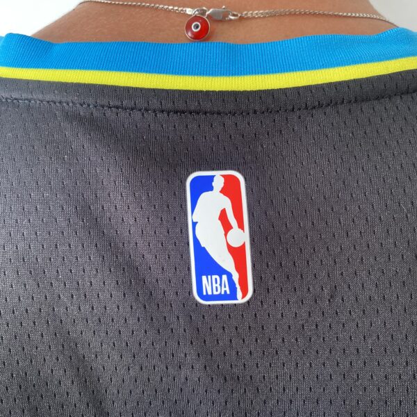 Camiseta Regata NBA Indiana Pacers Nike City Edition Swingman Tyrese Haliburton 0 Preta 2024 Nike - Imagem 18