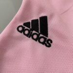 Kit Conjunto Infantil Crianças Camisa e Calção Inter Miami CF Home 2024 Rosa Adidas - Imagem 4