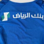 Kit Conjunto Infantil Crianças Camisa e Calção Al-Hilal Home 2024 Azul Puma - Imagem 11