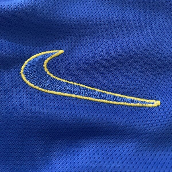 Kit Conjunto Infantil Crianças Camisa e Calção Al Nassr Home Amarela 23/2024 Nike - Imagem 7