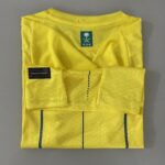 Kit Conjunto Infantil Crianças Camisa e Calção Al Nassr Home Amarela 23/2024 Nike - Imagem 8