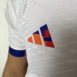 Camisa Seleção Bélgica Away Jogador 2023 Branca Adidas - Imagem 8