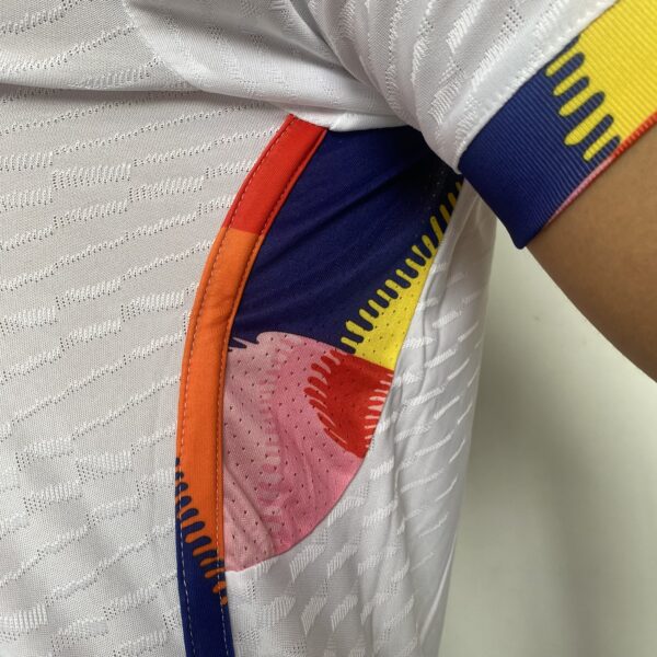 Camisa Seleção Bélgica Away Jogador 2023 Branca Adidas - Imagem 17