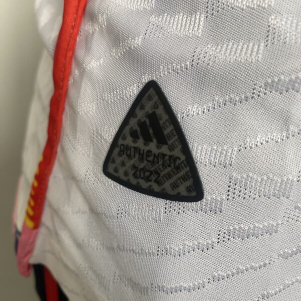 Camisa Seleção Bélgica Away Jogador 2023 Branca Adidas - Imagem 25