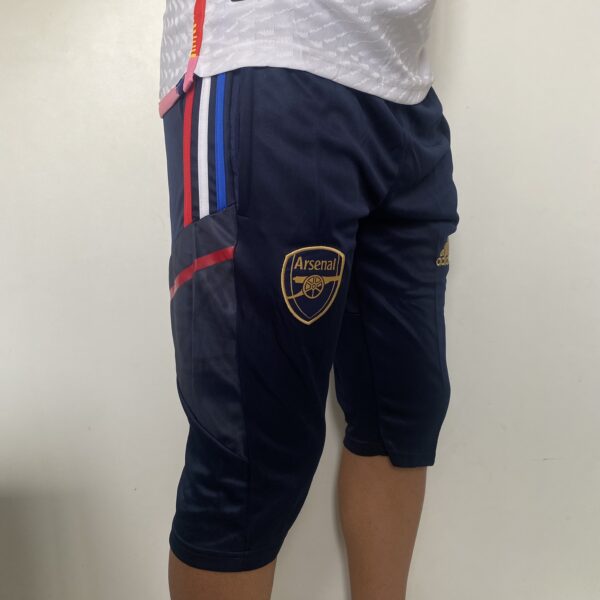 2024-02-20 15.30.08 Meia Calça 3/4 Arsenal Azul Marinho 2024 Adidas - Imagem 8