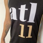 Camiseta Regata Basquete NBA Atlanta Hawks - 11 Trae Young - City Edition Preta 2024 Nike - Imagem 8